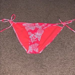 Medium bright pink Bikini bottom